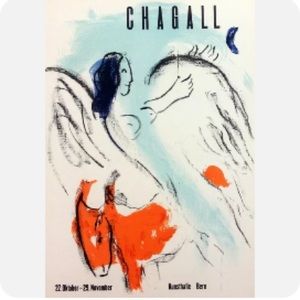 Marc Chagall 25, Kunsthalle Bern Art in posters